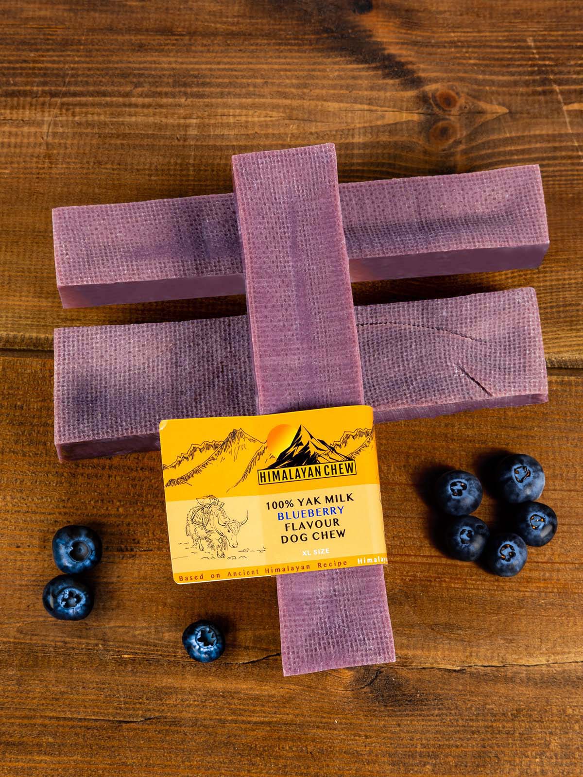 Blueberry Yak Dog Chew