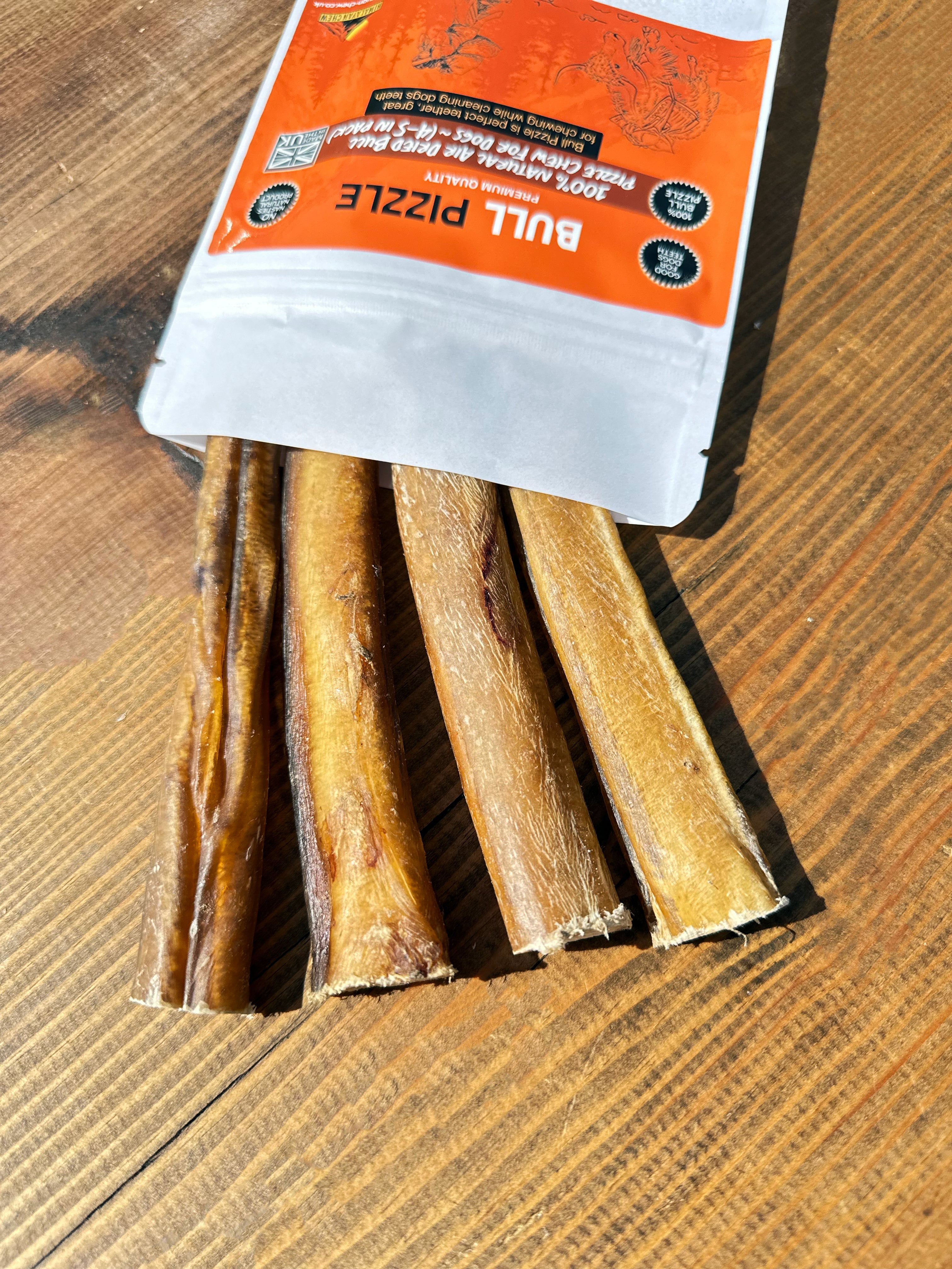 NEW! Bulls Pizzles Chews for Dogs - Himalayan Chew