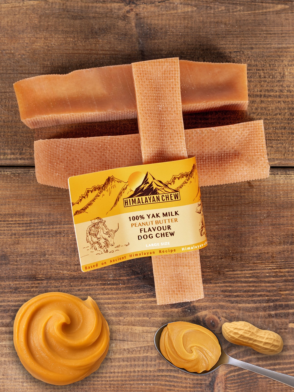 Peanut Butter Yak Dog Chew