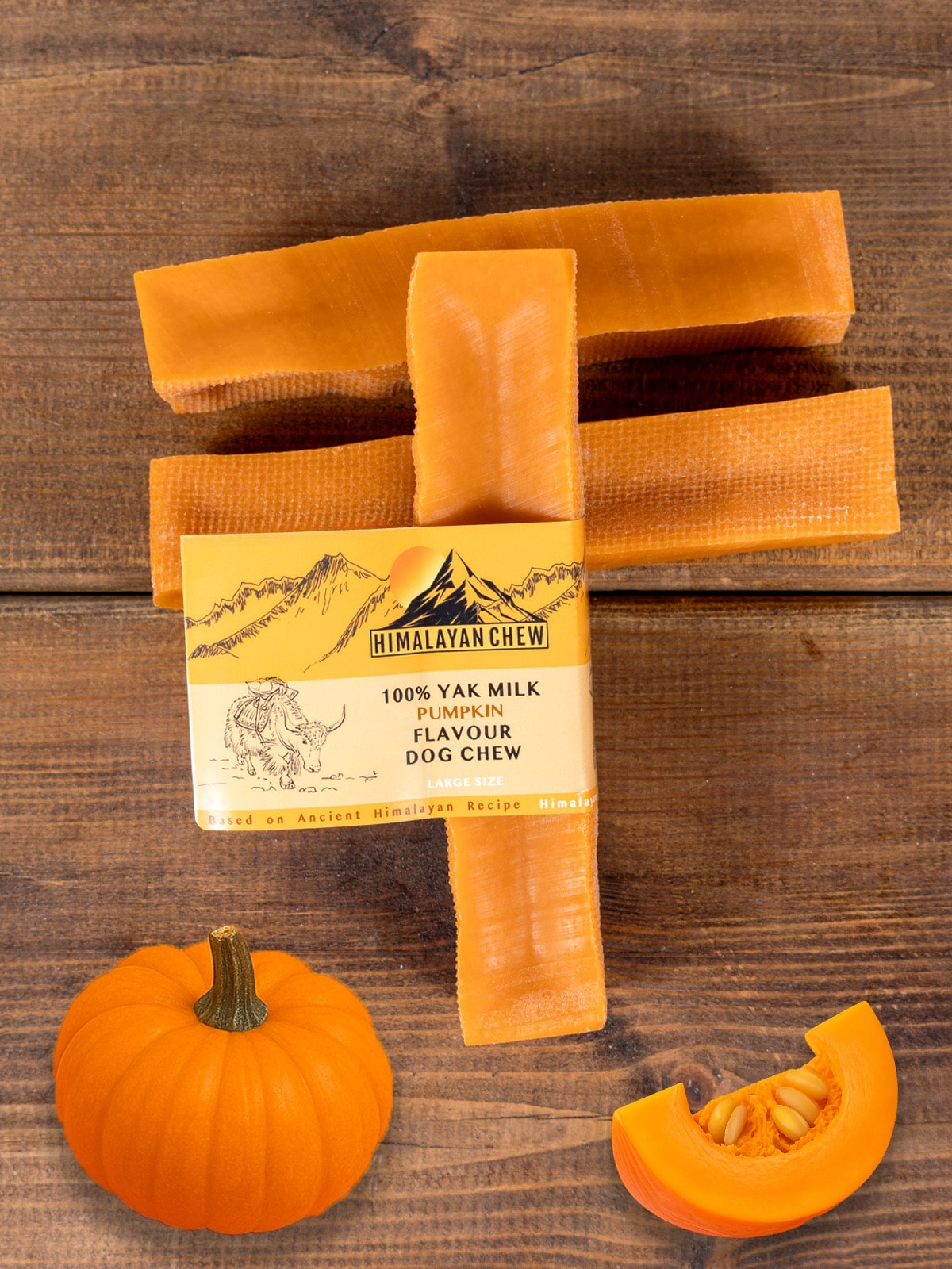 Pumpkin Yak Dog Chew