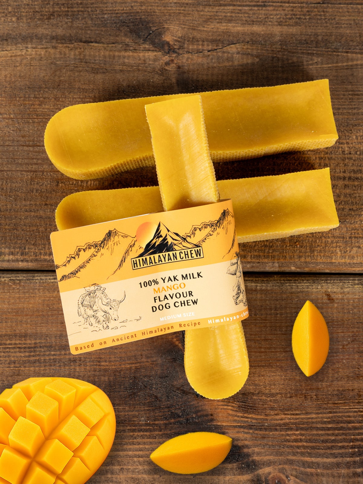 Mango Yak Dog Chew